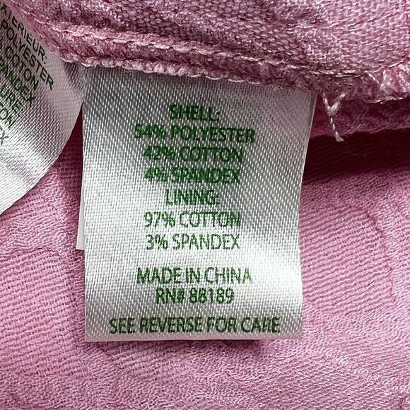 Lilly Pulitzer Zoya Ruffled Romper Womens Size 4 Pink Ruffle Sleeveless - Picture 13 of 15